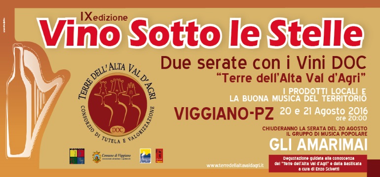 vino sotto le stelle 