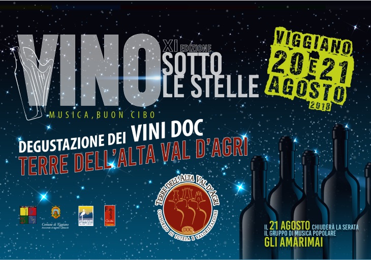 vino sotto le stelle 2018 locandina m