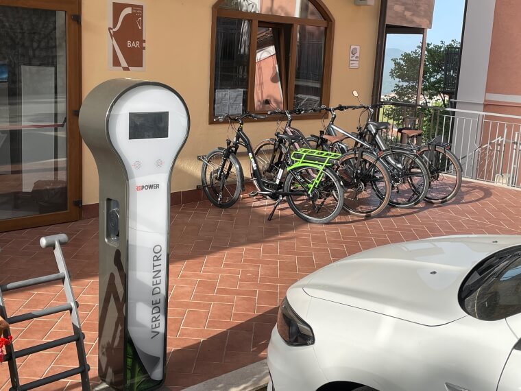 bici elettriche hotel