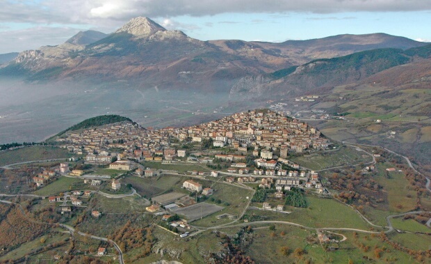 Inverno a Viggiano in Basilicata