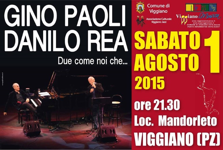 Gino Paoli e Danilo Rea a Viggiano Jazz 2015 gino paoli m